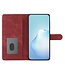 SoFetch Rood Stijlvol Bookcase Hoesje voor de Samsung Galaxy S24