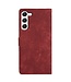 SoFetch Rood Stijlvol Bookcase Hoesje voor de Samsung Galaxy S24