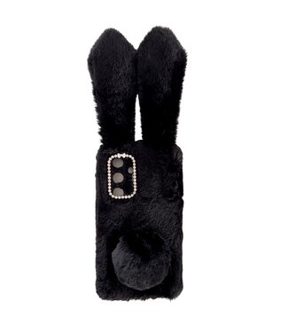 SoFetch Zwart Bunny Hybride Hoesje Samsung Galaxy S24