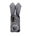 SoFetch Donkergrijs Bunny Hybride Hoesje voor de Samsung Galaxy S24