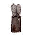 SoFetch Donkergrijs Bunny Hybride Hoesje voor de Samsung Galaxy S24