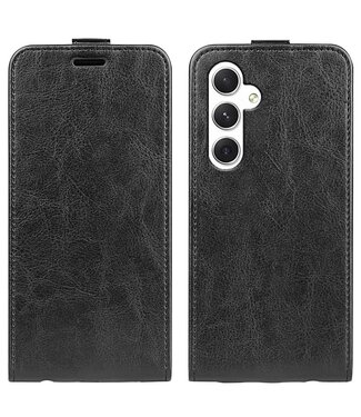 SoFetch Zwart Flipcase Hoesje Samsung Galaxy S24