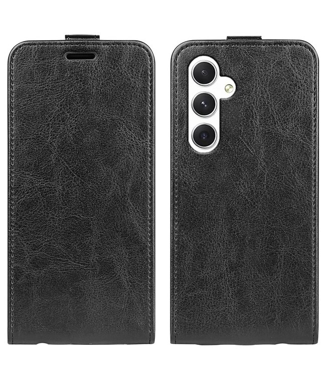 SoFetch Zwart Flipcase Hoesje voor de Samsung Galaxy S24