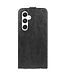 SoFetch Zwart Flipcase Hoesje voor de Samsung Galaxy S24