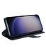 SoFetch Zwart Elegant Bookcase Hoesje voor de Samsung Galaxy S24