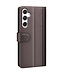 SoFetch Bruin Elegant Bookcase Hoesje voor de Samsung Galaxy S24