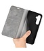 SoFetch Grijs Elegant Bookcase Hoesje voor de Samsung Galaxy S24