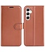 SoFetch Bruin Elegant Bookcase Hoesje voor de Samsung Galaxy S24