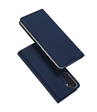 DUX DUCIS Blauw Slim Bookcase Hoesje Samsung Galaxy S24