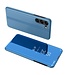 SoFetch Blauw Spiegel Bookcase Hoesje voor de Samsung Galaxy S24