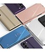 SoFetch Rozegoud Spiegel Bookcase Hoesje voor de Samsung Galaxy S24