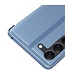 SoFetch Zilver Spiegel Bookcase Hoesje voor de Samsung Galaxy S24