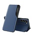 SoFetch Saffierblauw Elegant Bookcase Hoesje voor de Samsung Galaxy S24