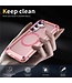 SoFetch Roze MagSafe Mat Hybride Hoesje voor de Samsung Galaxy S24
