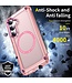 SoFetch Roze MagSafe Mat Hybride Hoesje voor de Samsung Galaxy S24