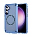 SoFetch Blauw MagSafe Mat Hybride Hoesje voor de Samsung Galaxy S24
