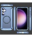 SoFetch Blauw MagSafe Mat Hybride Hoesje voor de Samsung Galaxy S24