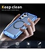 SoFetch Blauw MagSafe Mat Hybride Hoesje voor de Samsung Galaxy S24