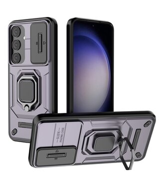 SoFetch Paars Houder Hybride Hoesje Samsung Galaxy S24