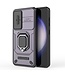 SoFetch Paars Houder Hybride Hoesje voor de Samsung Galaxy S24
