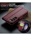 Rood RFID Pasjeshouder Bookcase Hoesje voor de Samsung Galaxy S24