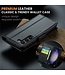 CaseMe Zwart RFID Pasjeshouder Bookcase Hoesje voor de Samsung Galaxy S24