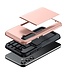 SoFetch Goud Pasjeshouder Hybride Hoesje voor de Samsung Galaxy S24