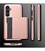 SoFetch Goud Pasjeshouder Hybride Hoesje voor de Samsung Galaxy S24