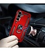 SoFetch Rood Houder Modern Hybride Hoesje voor de Samsung Galaxy S24
