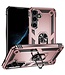 SoFetch Rozegoud Houder Modern Hybride Hoesje voor de Samsung Galaxy S24