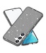 SoFetch Zwart Glitters Hybride Hoesje voor de Samsung Galaxy S24
