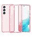 SoFetch Roze Glitters Hybride Hoesje voor de Samsung Galaxy S24