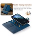 DG.Ming Blauw Splitleder 2-in-1 Hoesje voor de Samsung Galaxy S24