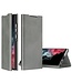 SoFetch Grijs Nappa Textuur Bookcase voor de Samsung Galaxy S24