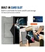 SoFetch Grijs Nappa Textuur Bookcase voor de Samsung Galaxy S24