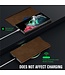 SoFetch Bruin Nappa Textuur Bookcase voor de Samsung Galaxy S24