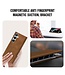 SoFetch Bruin Nappa Textuur Bookcase voor de Samsung Galaxy S24