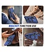 SoFetch Navy Blauw Ring Houder Hybride Hoesje voor de Samsung Galaxy S24