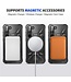 SoFetch Zwart Ring Houder Hybride Hoesje voor de Samsung Galaxy S24