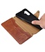 SoFetch Bruin Krokodillen Bookcase Hoesje voor de Samsung Galaxy S24
