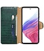 SoFetch Groen Krokodillen Bookcase Hoesje voor de Samsung Galaxy S24