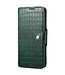 SoFetch Groen Krokodillen Bookcase Hoesje voor de Samsung Galaxy S24