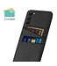 SoFetch Zwart Pasjeshouder Hybride Hoesje voor de Samsung Galaxy S24