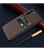 SoFetch Bruin Pasjeshouder Hybride Hoesje voor de Samsung Galaxy S24