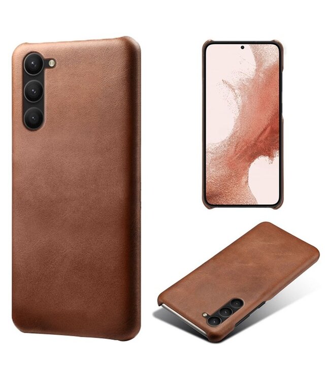 SoFetch Bruin Elegant Hybride Hoesje voor de Samsung Galaxy S24