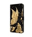 SoFetch  Gouden Vlinders Bookcase Hoesje voor de Samsung Galaxy S24