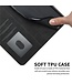 SoFetch Zwart Ruiten Bookcase Hoesje voor de Samsung Galaxy S24