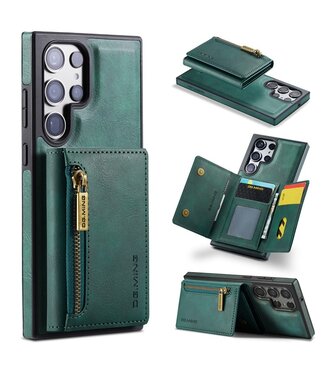 DG.Ming Groen Portemonnee Bookcase Hoesje Samsung Galaxy S24