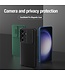 Nillkin Zwart Lensbescherming Hybride Hoesje voor de Samsung Galaxy S24