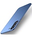 Mofi Blauw Mat Hardcase Hoesje voor de Samsung Galaxy S24